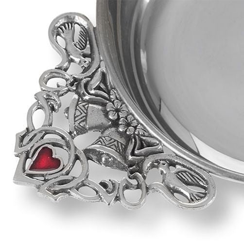 Heart Wedding Bells Quaich