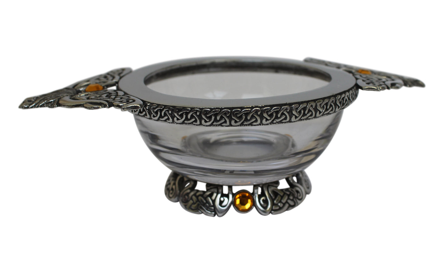 Glass Highland Cow Quaich