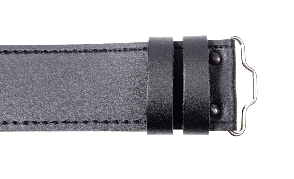 Smooth Leather Kilt Belt