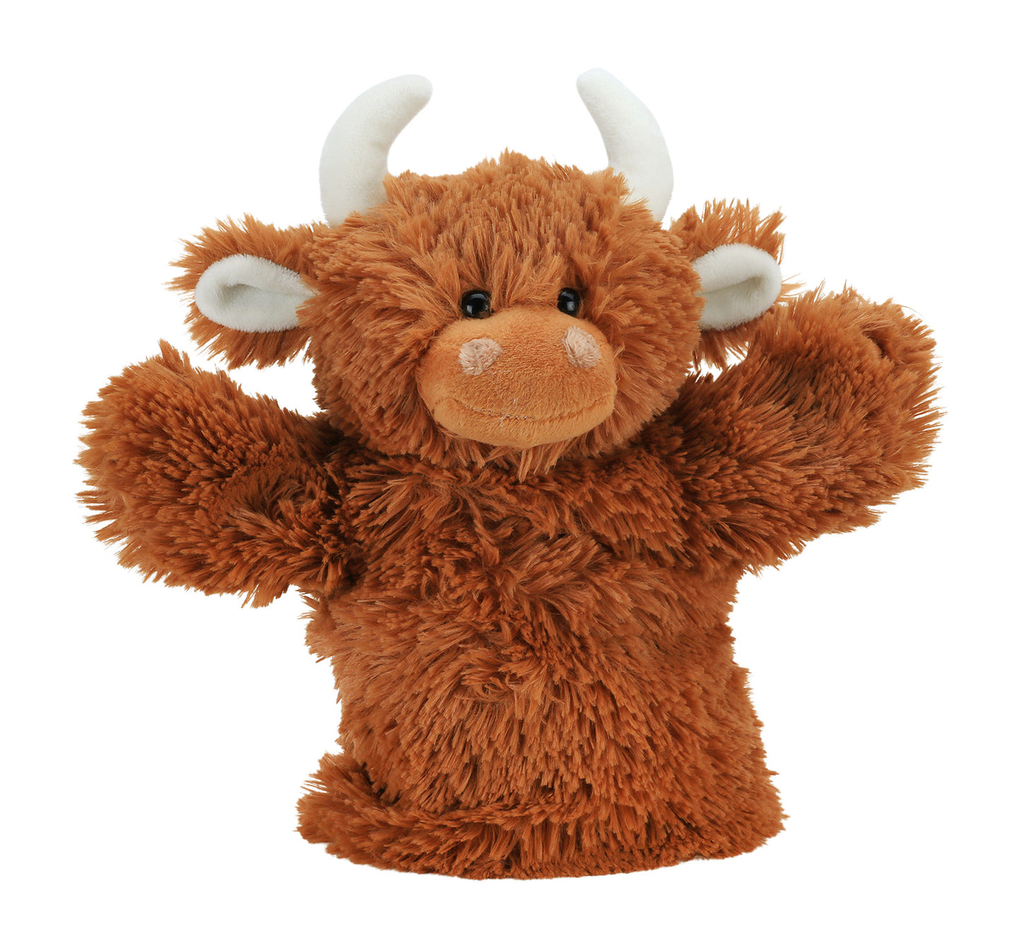 Highland Cow Hand Puppet