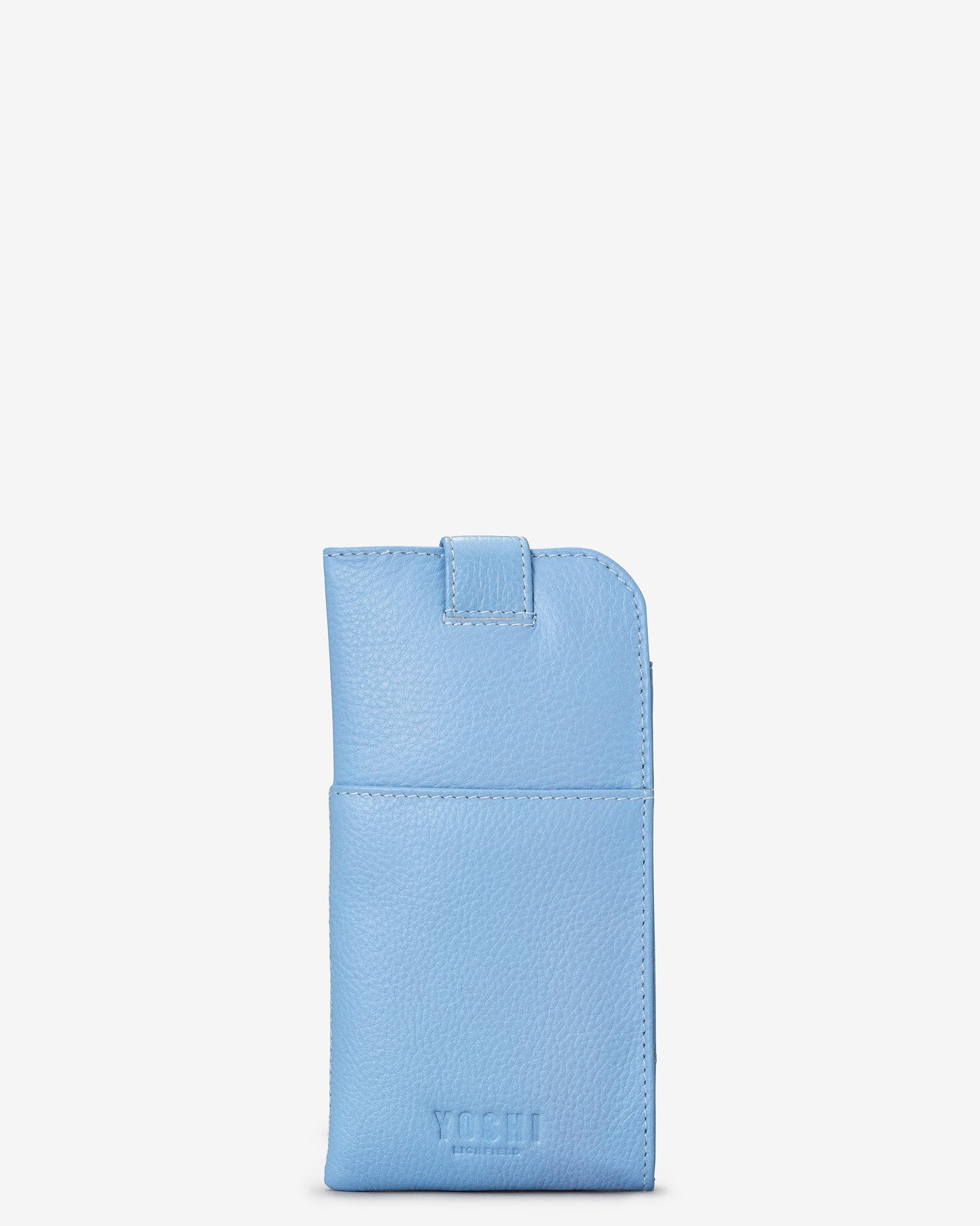 Blue Bumble Bee Glasses Case