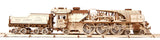 Ugears V-Express Steam Train With Tender Wooden Model Construction Kit