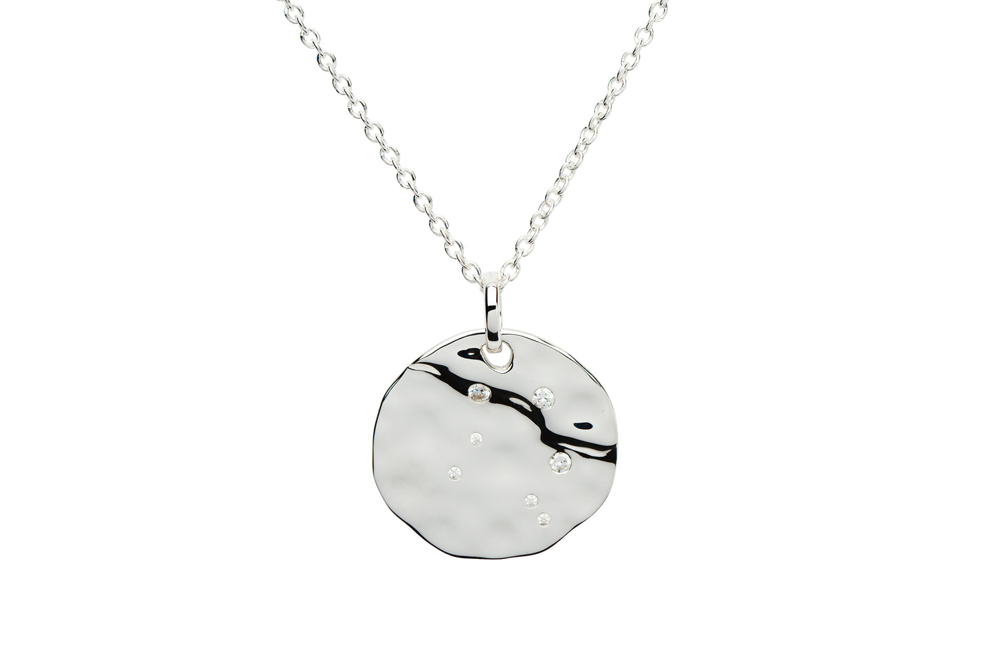 Sterling Silver Libra Birthday Necklace