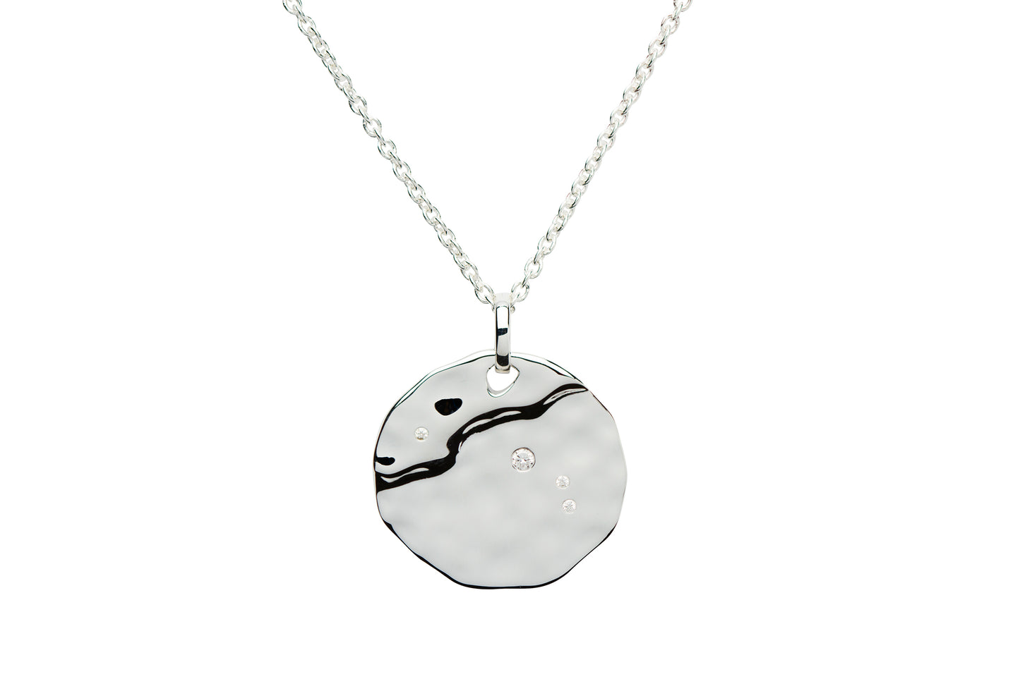 Sterling Silver Aries Birthday Necklace