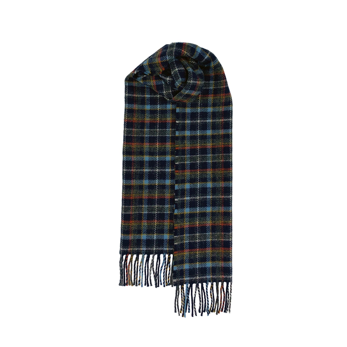 Hebridean Tartan Scarf - Celtic Rainbow