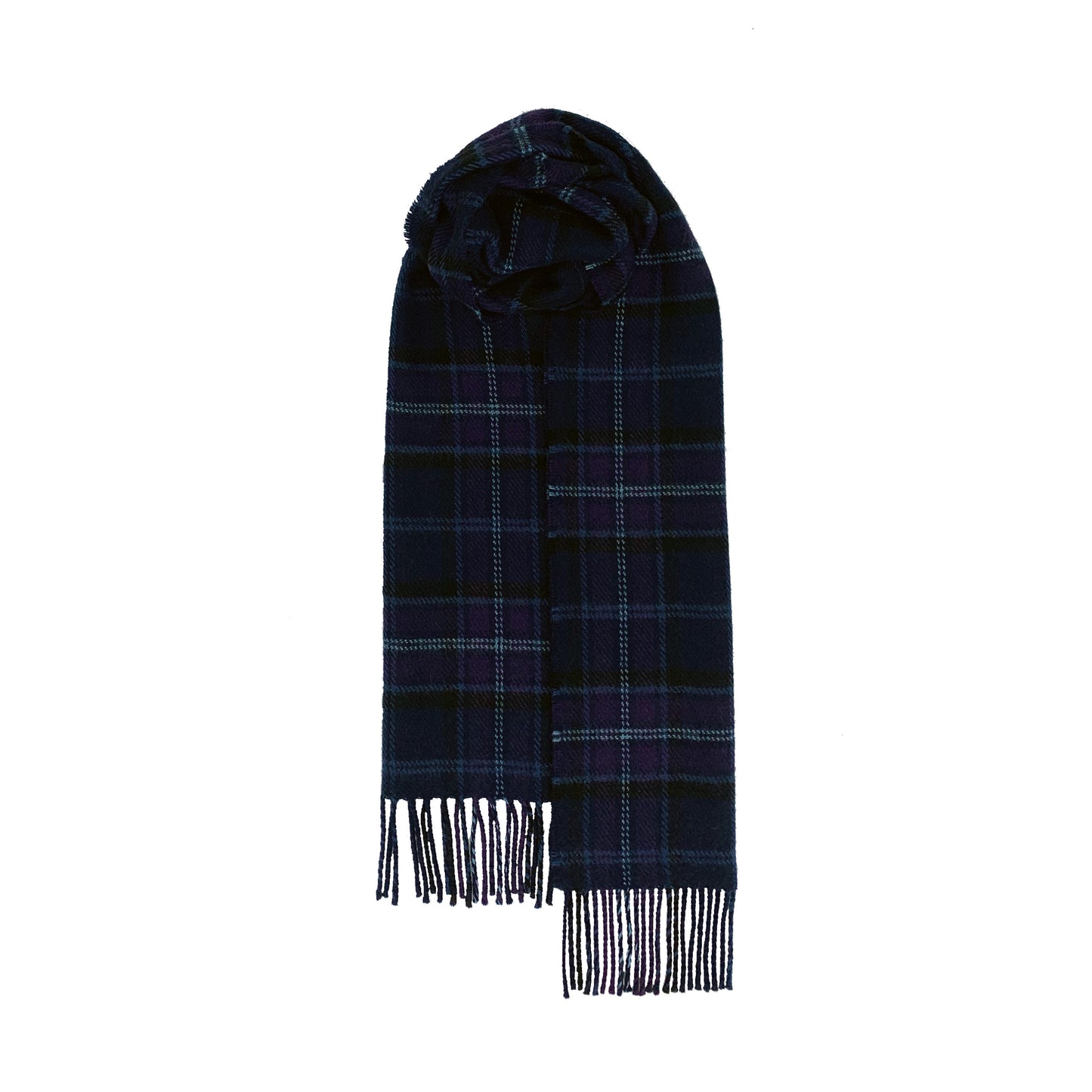 Hebridean Tartan Scarf - Scottish Thistle