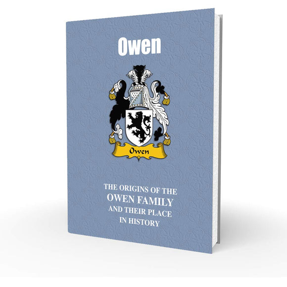 Lang Syne Welsh Family Clan Information History Fact Book - Owen