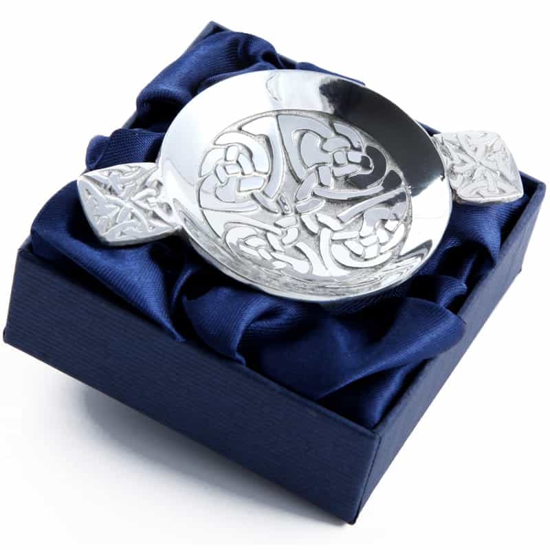 Mini Celtic Knot Quaich