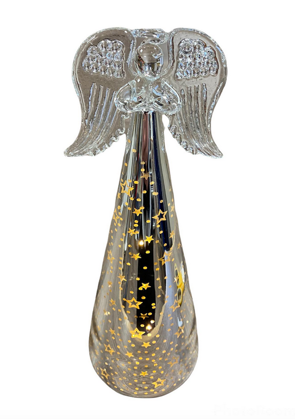 LED Metallic Christmas Angel