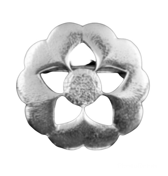 Flower Scarf Ring