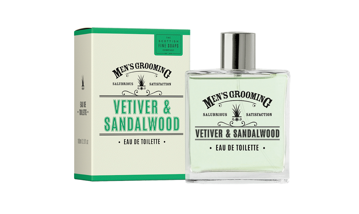 Vetiver & Sandlewood Eau De Toilette