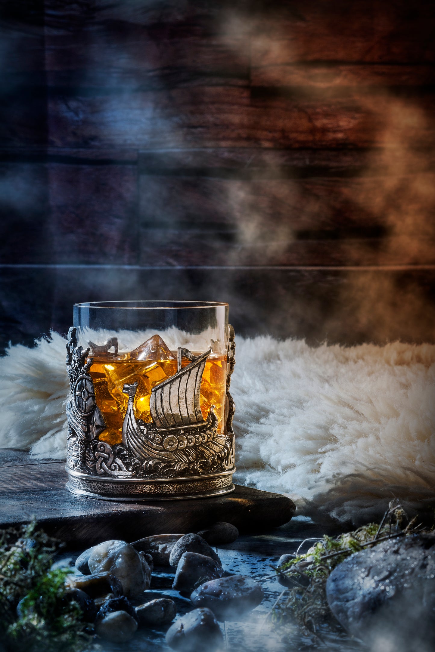 Pewter Viking Whisky Tumbler