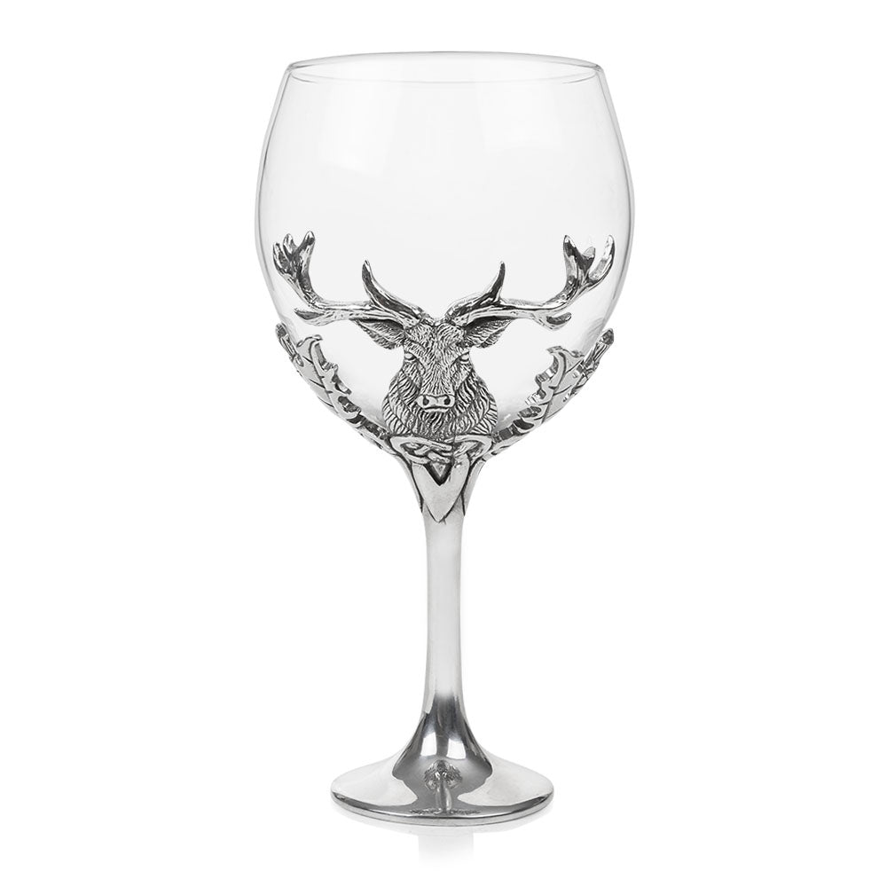 Stag & Thistle Gin Glass