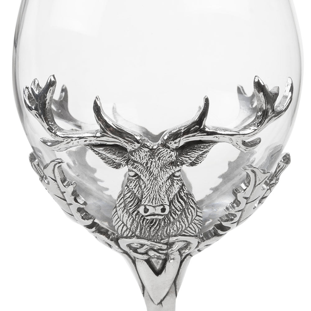 Stag & Thistle Gin Glass
