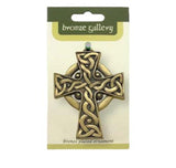 The Bronze Gallery - Scottish Highland Celtic Cross Bronze Hanging Ornament