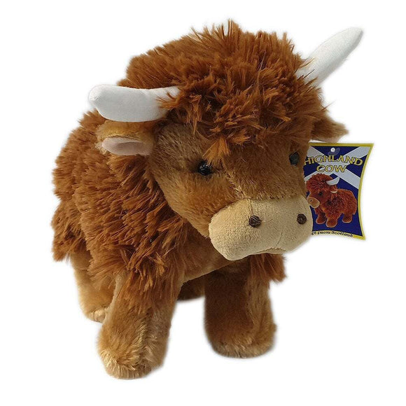 Super Cute Soft Fluffy Plush Extra Large Sized Highland Cow Coo Stuffed Toy