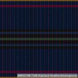Made To Order Hebridean Tartan Straight Neck Ties