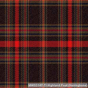 Made To Order Hebridean Tartan Straight Neck Ties