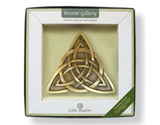 The Bronze Gallery - Cold Cast Bronze Scottish Celtic Tri Knot Plaque