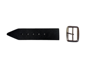 Kilt Strap and Buckle 1.25"-  Quality 3mm Leather