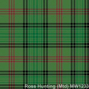 Made To Order House Of Edgar Tartan Straight Neck Ties - M - Z Tartans