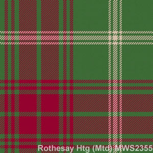 Made To Order Old & Rare Tartan Straight Neck Ties - M - R Tartans