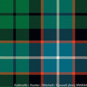 Made To Order House Of Edgar Tartan Straight Neck Ties - M - Z Tartans