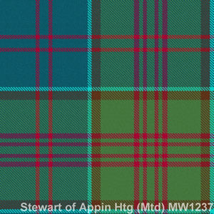 Made To Order House Of Edgar Tartan Straight Neck Ties - M - Z Tartans