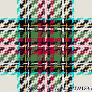Made To Order House Of Edgar Tartan Straight Neck Ties - M - Z Tartans