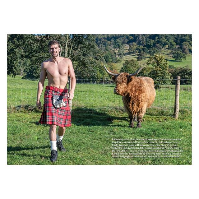 Men In Kilts Large Calendar 2027
