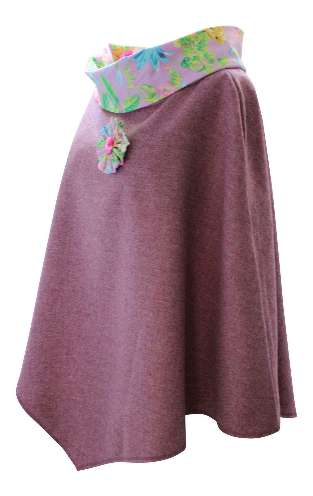 Bramble Pink Poncho
