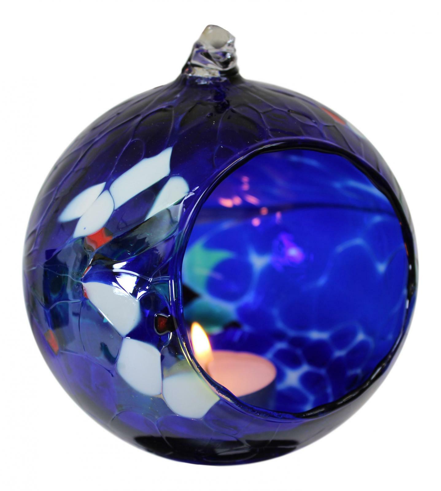 Hanging Glass Tealight Holder