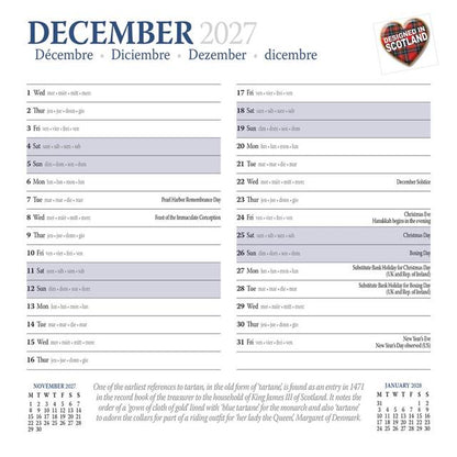 Men In Kilts Compact Calendar 2027