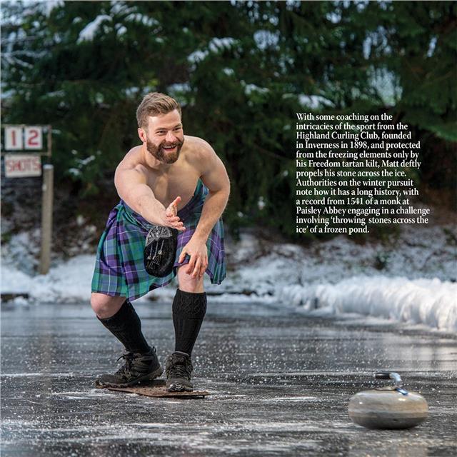 Men In Kilts Compact Calendar 2027
