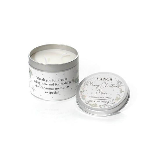 Mum Christmas Candle