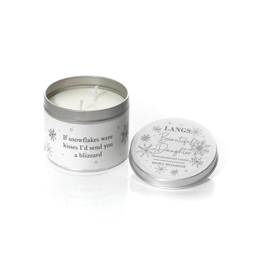 Beautiful Daughter Candle Tin