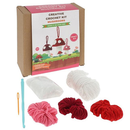 Mushroom Crochet Kit
