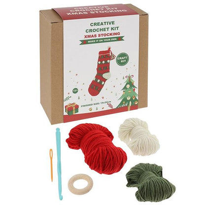 Creative Crochet Christmas Stocking Kit
