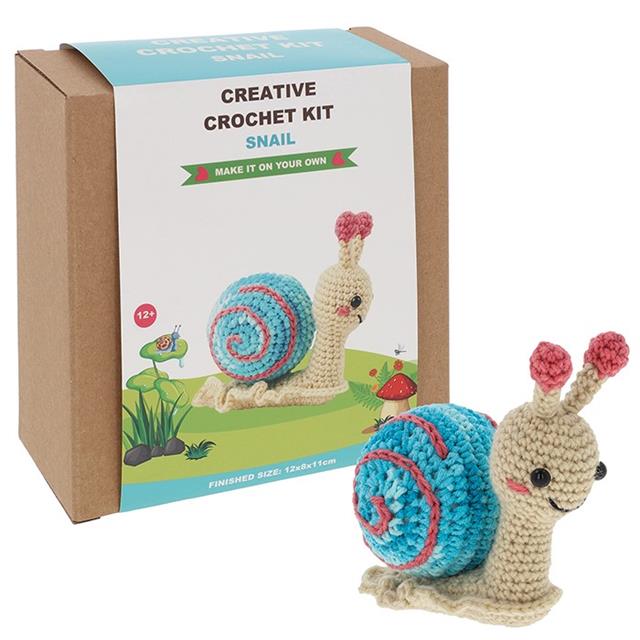 Snail Crochet Kit