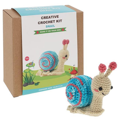 Snail Crochet Kit