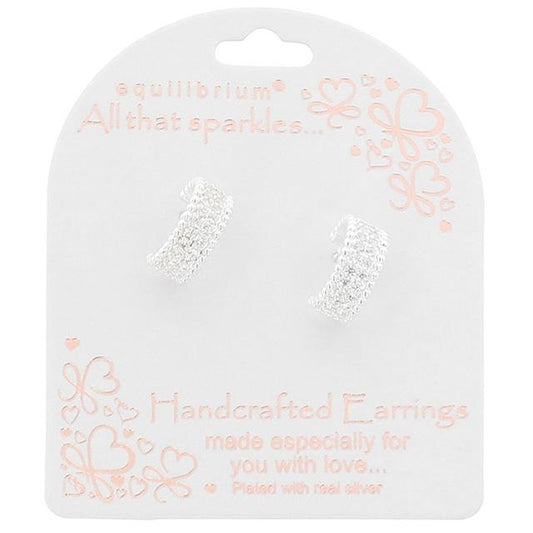 Thistle Love Heart Dangle Earrings