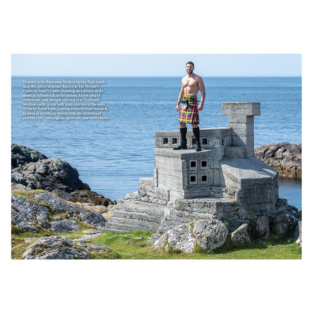Men In Kilts Large Calendar 2027