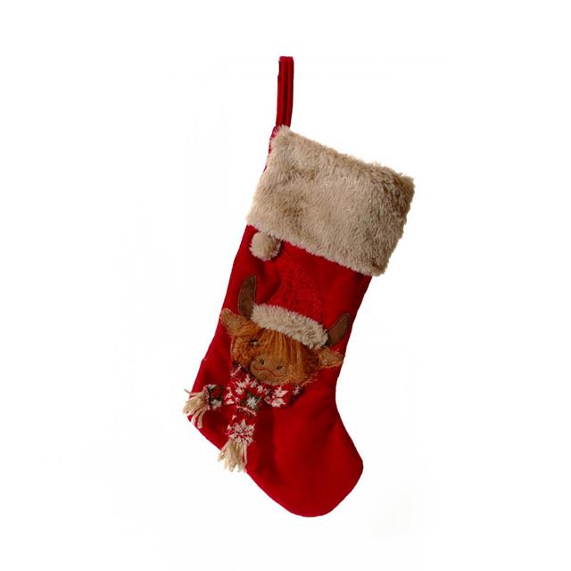 Highland Cow Stocking