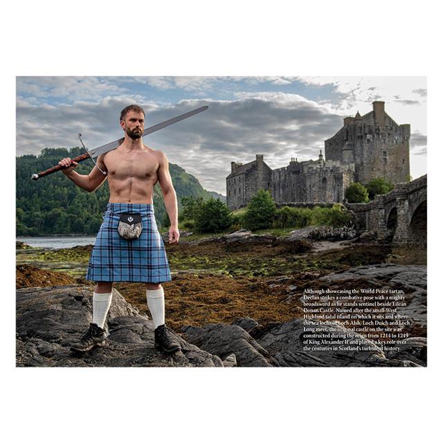 Men In Kilts Large Calendar 2027