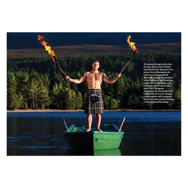 Men In Kilts Large Calendar 2027