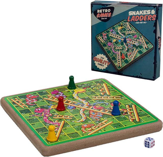 Retro Games Snakes & Ladders