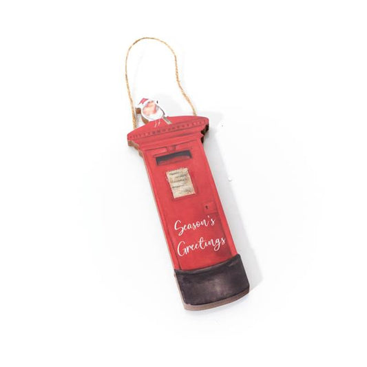 Robin Post Box Decoration