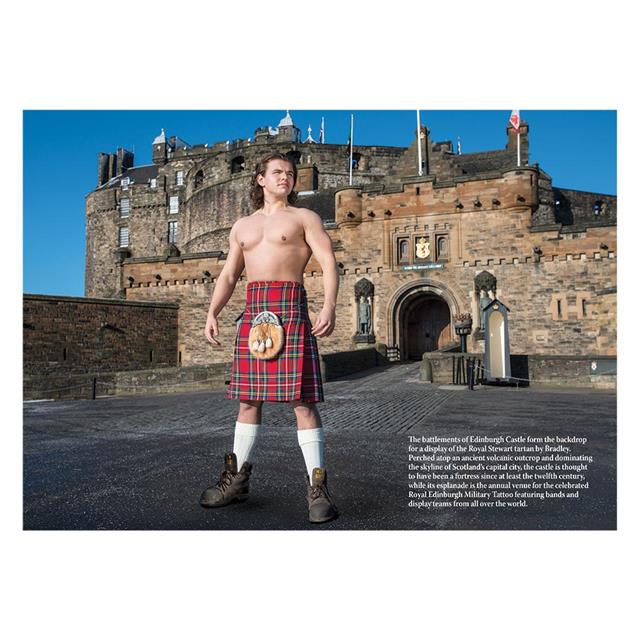 Men In Kilts Large Calendar 2027