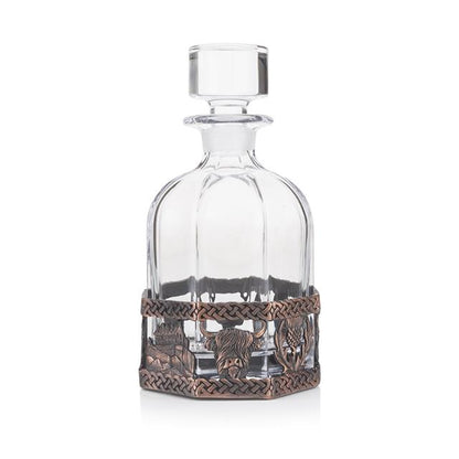 Chocolate Bronze Icons Of Scotland Decanter