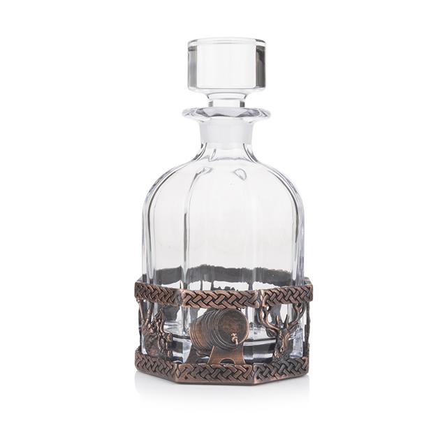 Chocolate Bronze Icons Of Scotland Decanter